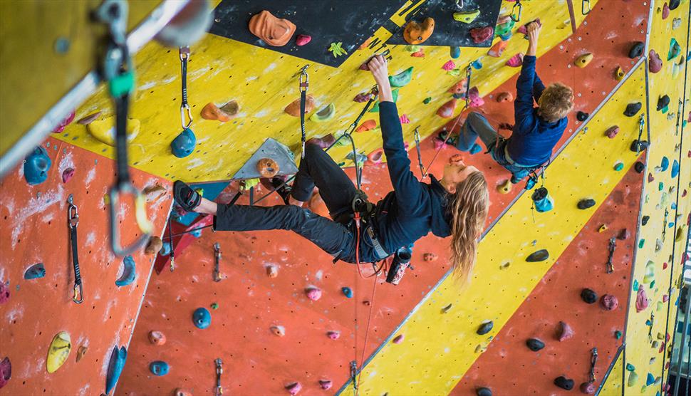 Calshot climbing